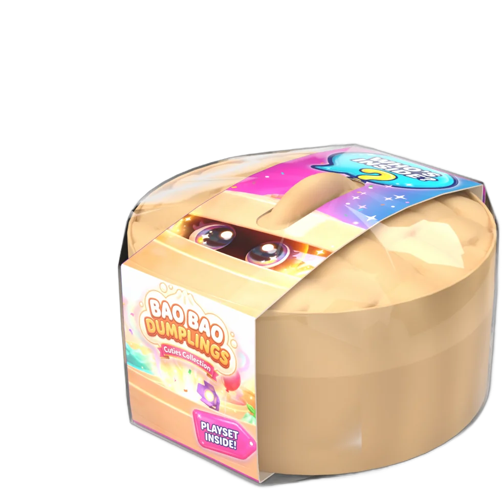 Bao Bao Dumplings steamer pack, 3D mock-up